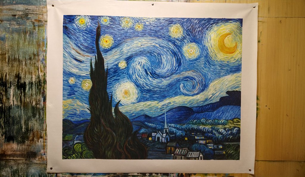 Starry Night: Reproducing Van Gogh’s Vision